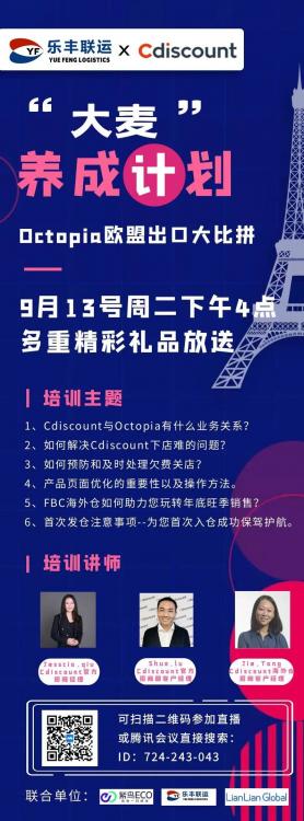 樂豐聯(lián)運(yùn)攜手Cdiscount官方，全方位攻克開店、運(yùn)營、發(fā)貨三大難題！-樂豐貨運(yùn)｜樂豐國際貨運(yùn)｜樂豐電商物流